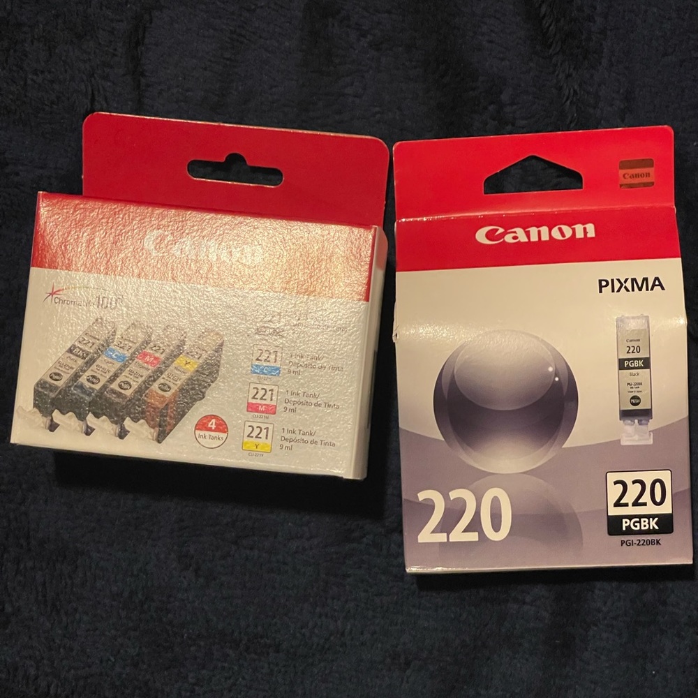 Canon CLI-221 Four Color Pack Unopened